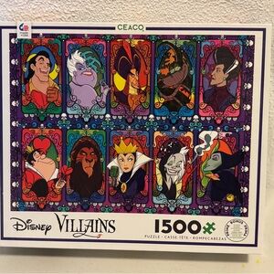 Disney Villains 1500 Piece Puzzle